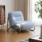 Ghế sofa đơn thư giãn chân hình cá nghệ thuật HC0229