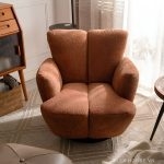 Ghế sofa đơn xoay 360 độ hình đóa hoa nở LS8799