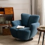 Ghế sofa đơn xoay 360 độ hình đóa hoa nở LS8799