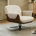 Ghế sofa thư giãn bọc nệm chân xoay hiện đại HC5790