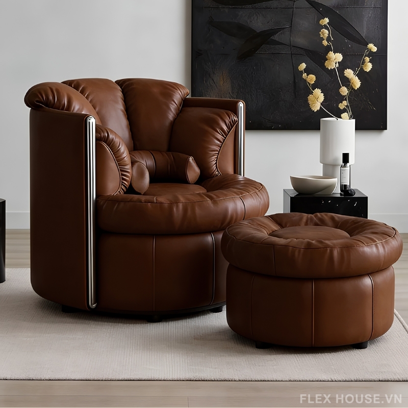 Ghế sofa thư giãn mặt trăng bọc da cao cấp HC0317 (8) Ghế sofa thư giãn mặt trăng bọc da cao cấp HC0317