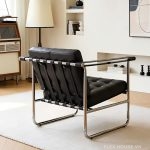 Ghế thư giãn khung kim loại tối giản Minimalist HC8748