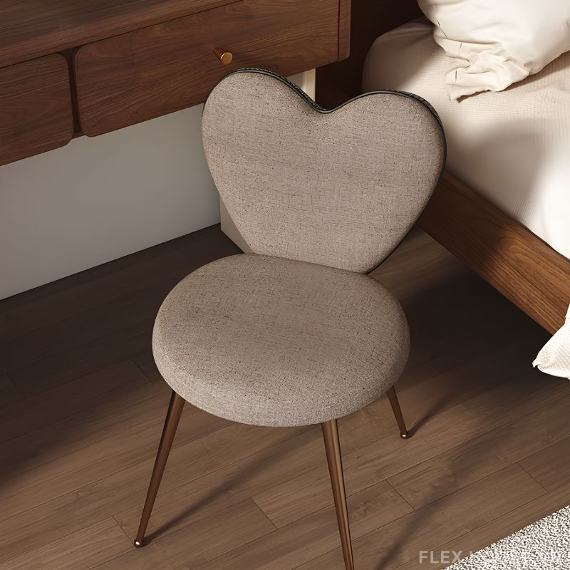 Ghế trang điểm tựa lưng trái tim nghệ thuật MH0524 3 Ghế trang điểm tựa lưng trái tim nghệ thuật MH0524 9