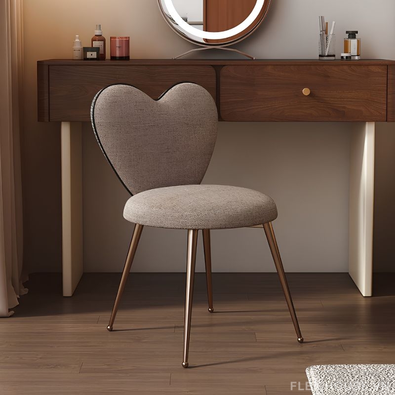 Ghế trang điểm tựa lưng trái tim nghệ thuật MH0524 2 Ghế trang điểm tựa lưng trái tim nghệ thuật MH0524 8
