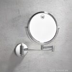 Gương tròn gắn tường phòng tắm phóng đại Hafele 983.24.052