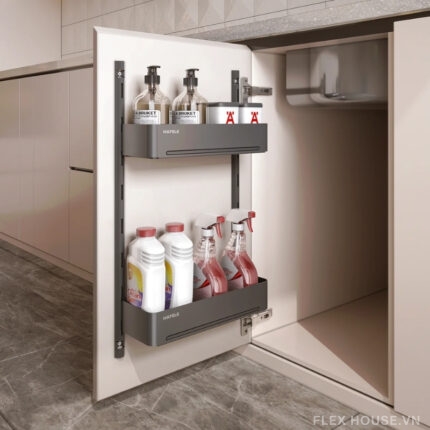 Rổ đựng dụng cụ vệ sinh gắn cánh Hafele 545.14.300