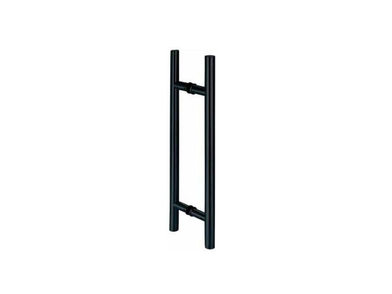 Tay nắm cửa kính chữ H Inox màu đen Hafele 903.08.506 1 Tay nắm cửa kính chữ H Inox màu đen Hafele 903.08.506 4