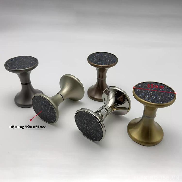 Tay nắm cửa kính tròn inox 304 vân sao trời SW984 1 Tay nắm cửa kính tròn inox 304 vân sao trời SW984 8