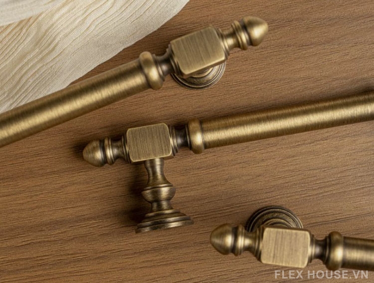 Tay nắm tủ đồng thau Rustic Classic SY3204 2 Tay nắm tủ đồng thau Rustic Classic SY3204 6