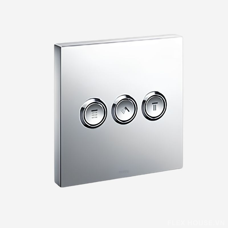 Van chuyển hướng nút nhấn 3 đường nước TOTO TBV02105B (1) Van chuyển hướng nút nhấn 3 đường nước TOTO TBV02105B