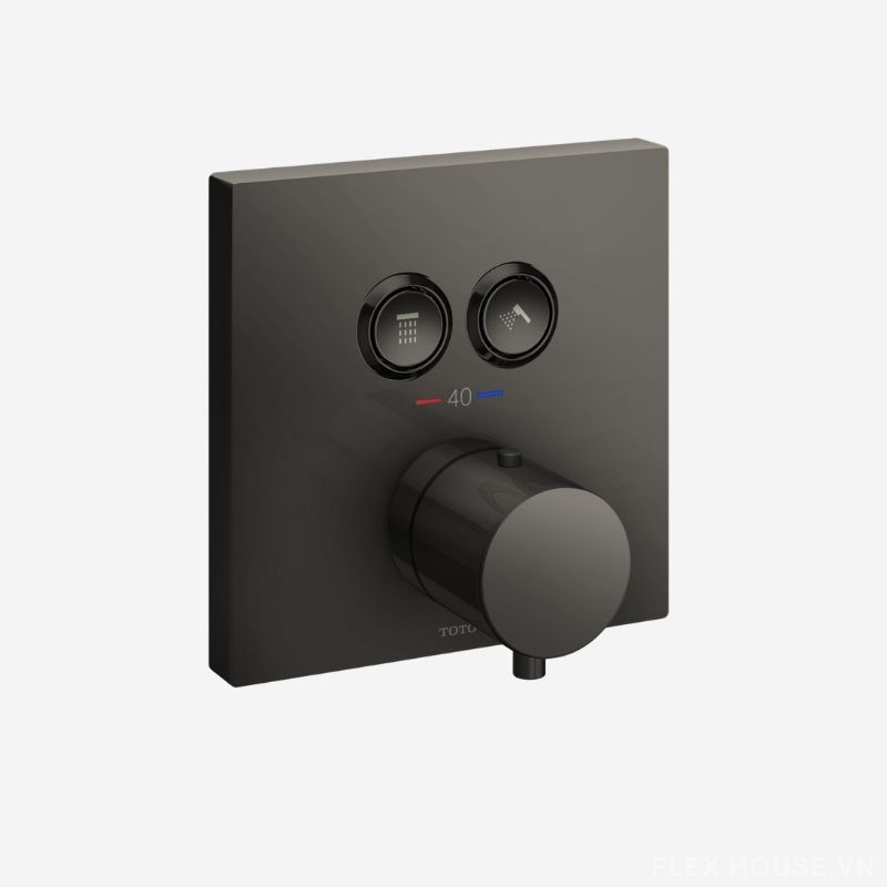 Van điều chỉnh nhiệt độ kèm chuyển hướng TOTO TBV02406B 2 Van điều chỉnh nhiệt độ kèm chuyển hướng TOTO TBV02406B