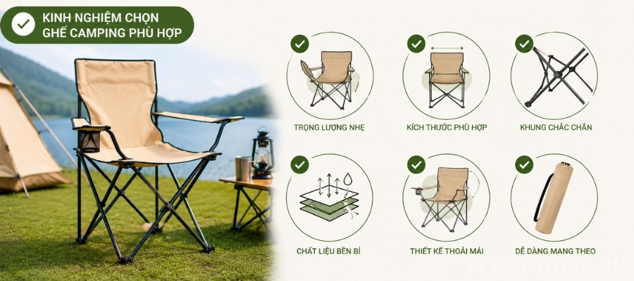 Vì sao đi dã ngoại cần ghế camping xếp gọn? 3 Vì sao đi dã ngoại cần ghế camping xếp gọn? 2