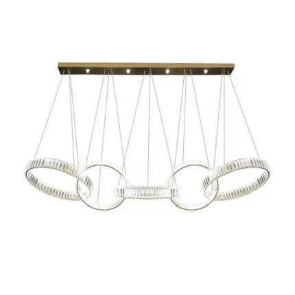 Đèn chùm pha lê cao cấp thả phòng khách biệt thự LH7608