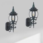 Đèn gắn tường hành lang cầu thang kiểu châu Âu cổ KX4895