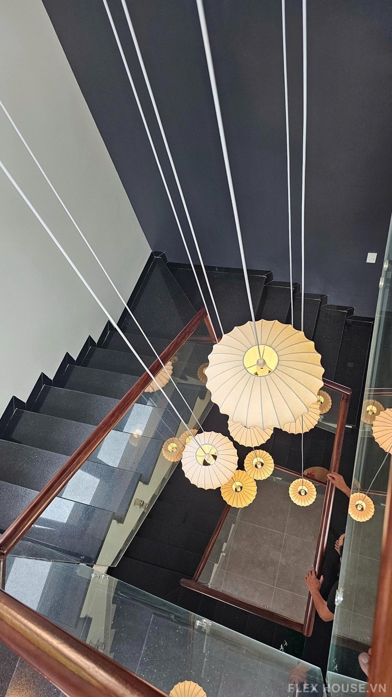 Đèn lồng ánh tơ trầm thả trần phòng trà đạo THD86 14 Đèn lồng ánh tơ trầm thả trần phòng trà đạo THD86