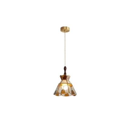 Đèn quầy bar chao cánh hoa Tuscany cổ điển HXT-141D