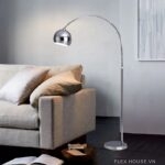 Đèn sàn dáng câu trăng decor góc sofa DD18