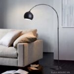 Đèn sàn dáng câu trăng decor góc sofa DD18