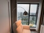 Đèn sàn dáng câu trăng decor góc sofa DD18