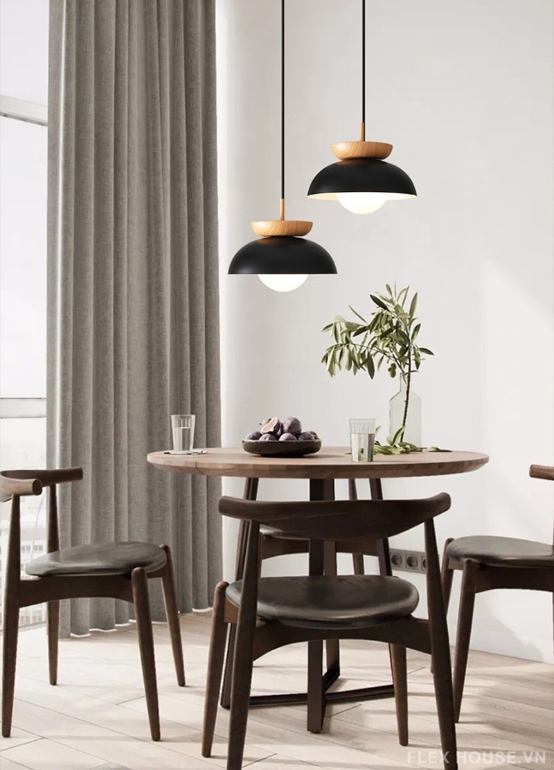 Đèn thả trần bằng sắt nghệ thuật kiểu Japandi NJ0983 13 Đèn thả trần bằng sắt nghệ thuật kiểu Japandi NJ0983