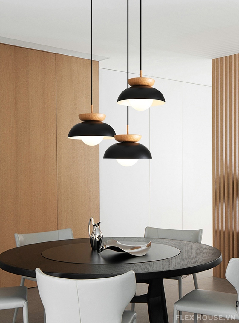 Đèn thả trần bằng sắt nghệ thuật kiểu Japandi NJ0983 12 Đèn thả trần bằng sắt nghệ thuật kiểu Japandi NJ0983
