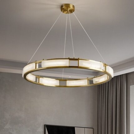 Đèn thả trần vòng thạch nhũ liên hoàn ZW9735