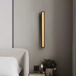 Đèn tường bằng đá và thép không gỉ decor showroom ZJ9746