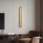 Đèn tường bằng đá và thép không gỉ decor showroom ZJ9746