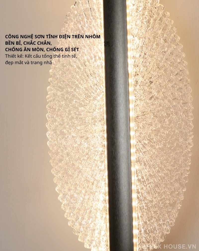 Đèn tường đầu giường chao PMMA phong cách Bắc Âu ETL9928 4 Đèn tường đầu giường chao PMMA phong cách Bắc Âu ETL9928