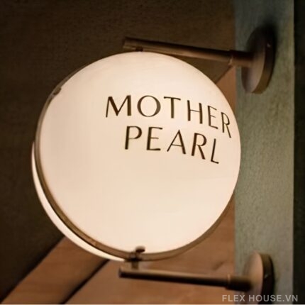Đèn tường ngoài trời dạng biển LED Mother Pearl LILI3698