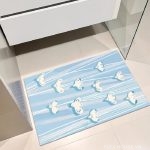 Thảm chùi chân decor nhà tắm Blue Sky Birds ZYT9049.03