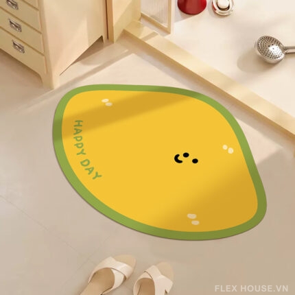 Thảm chùi chân tảo cát Happy Day Korean Ins Style SH2457.02