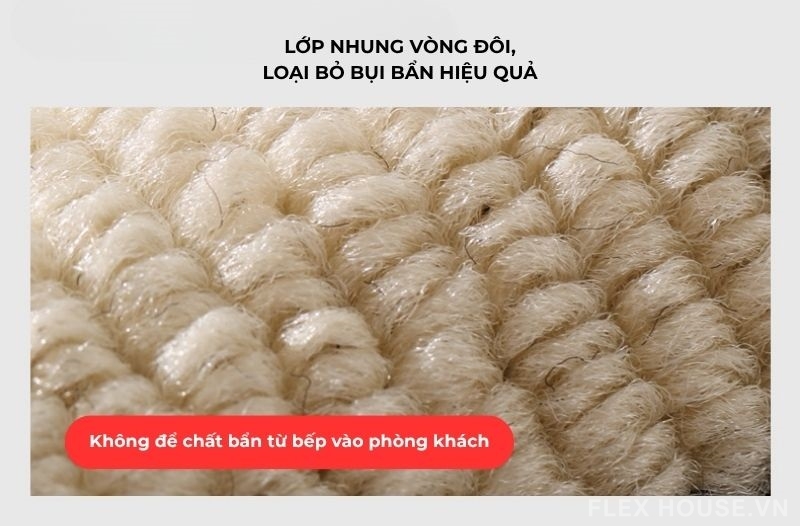 Thảm dệt sợi polypropylen vòng đôi chắc chắn MM7182 1 Thảm dệt sợi polypropylen vòng đôi chắc chắn MM7182
