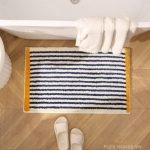 Thảm nhà tắm siêu thấm Minimal Sea Line MM8667