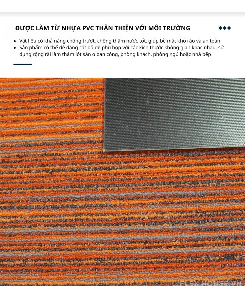 Thảm nylon màu gradient chống cháy trải văn phòng SP1400 4 Thảm nylon màu gradient chống cháy trải văn phòng SP1400