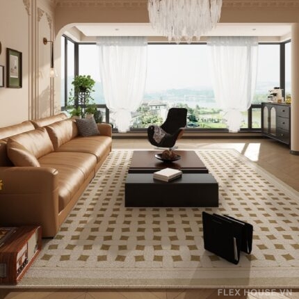 Thảm phòng khách cao cấp Echoes of Versailles YY5436