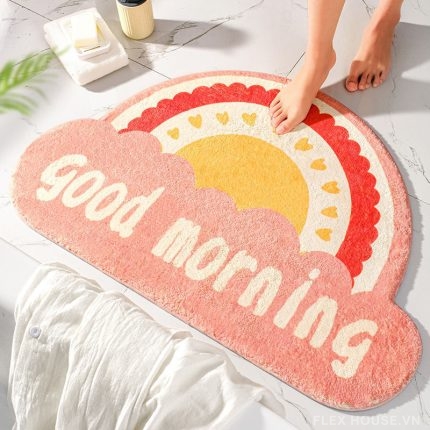 Thảm polyester decor ban công Good Morning SH3927