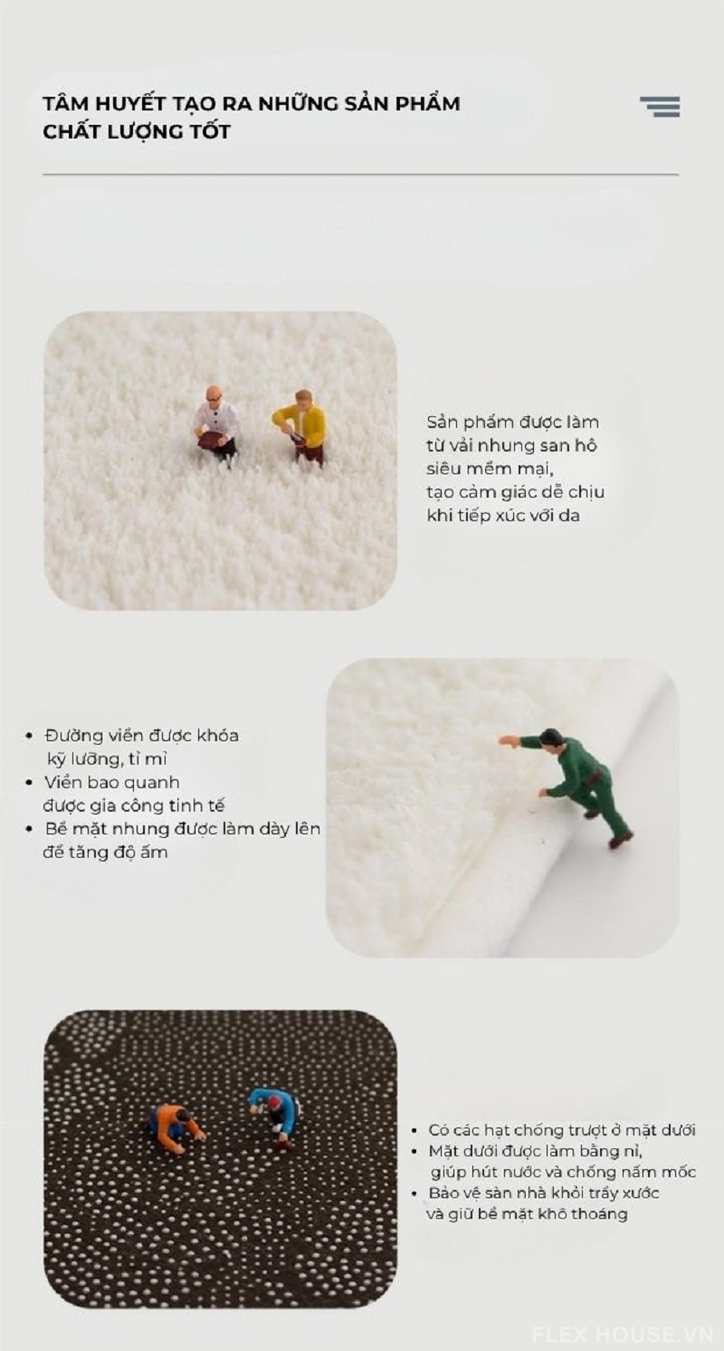 Thảm polyester họa tiết nơ hồng trải phòng ngủ SH5491 3 Thảm polyester họa tiết nơ hồng trải phòng ngủ SH5491