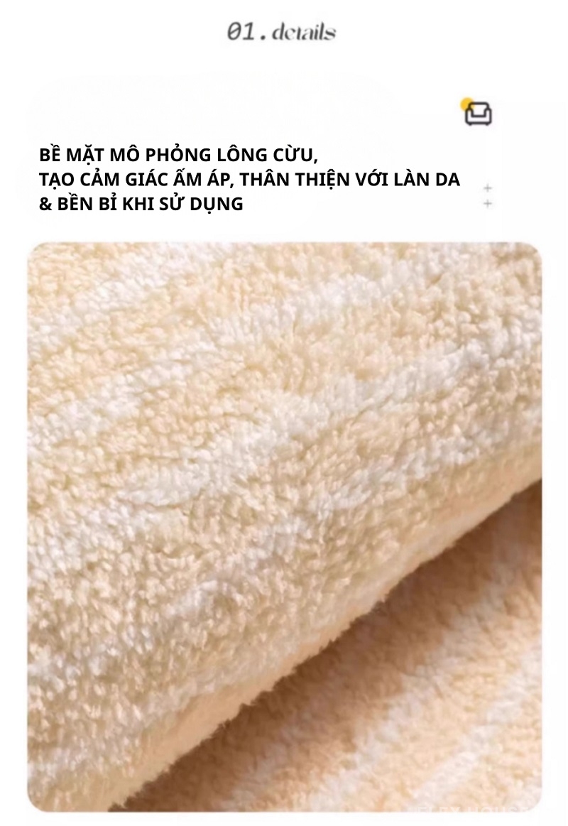 Thảm len Cashmere không xù lông Sunny Bunny SH6379 1 Thảm len Cashmere không xù lông Sunny Bunny SH6379