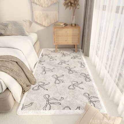 Thảm trang trí đế chống trượt hình nơ vintage SH5494.02