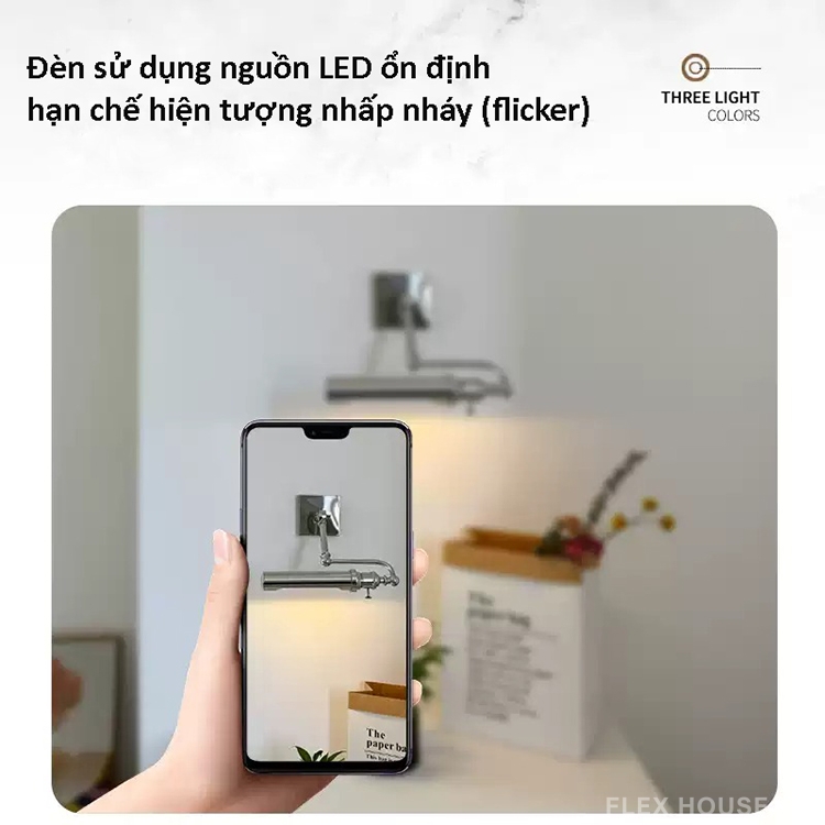 Đèn rọi gương tay đòn gập phong cách Bauhaus ZE036 12 Đèn rọi gương tay đòn gập phong cách Bauhaus ZE036 16