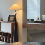 Đèn sàn trang trí phòng khách hình nón tối giản AL5725