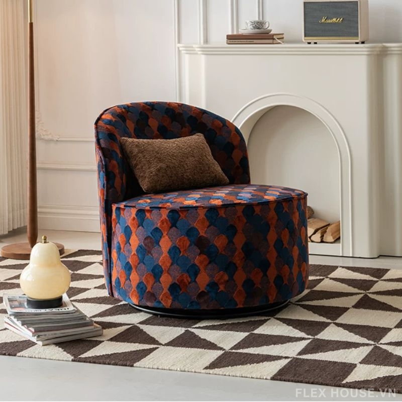 Ghế sofa đơn phòng khách Deco Mosaic XM5708 4 Ghế sofa đơn phòng khách Deco Mosaic XM5708 10