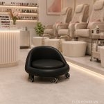 Ghế xoay bệt bánh xe dáng thấp tiện lợi XH7149