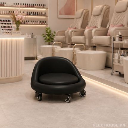 Ghế xoay bệt bánh xe dáng thấp tiện lợi XH7149