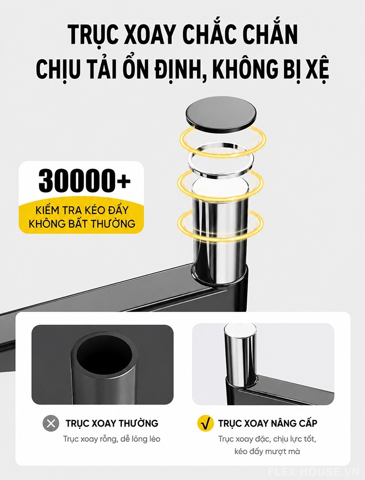 Giá treo tường TV màn hình lớn xoay gập đa góc KQ337 7 Giá treo tường TV màn hình lớn xoay gập đa góc KQ337 15