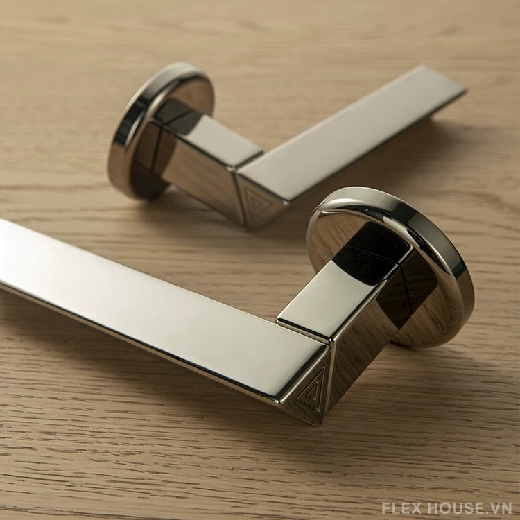 Khóa cửa phòng ngủ phong cách Geometric bạc Titan TNL010TS 4 Khóa cửa phòng ngủ phong cách Geometric bạc Titan TNL010TS 10