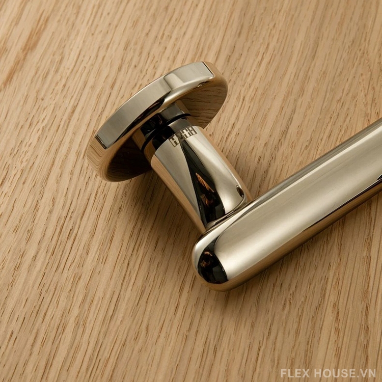 Khóa cửa phòng ngủ phong cách Mid-century bạc Titan TN017TS 7 Khóa cửa phòng ngủ phong cách Mid-century bạc Titan TN017TS 13