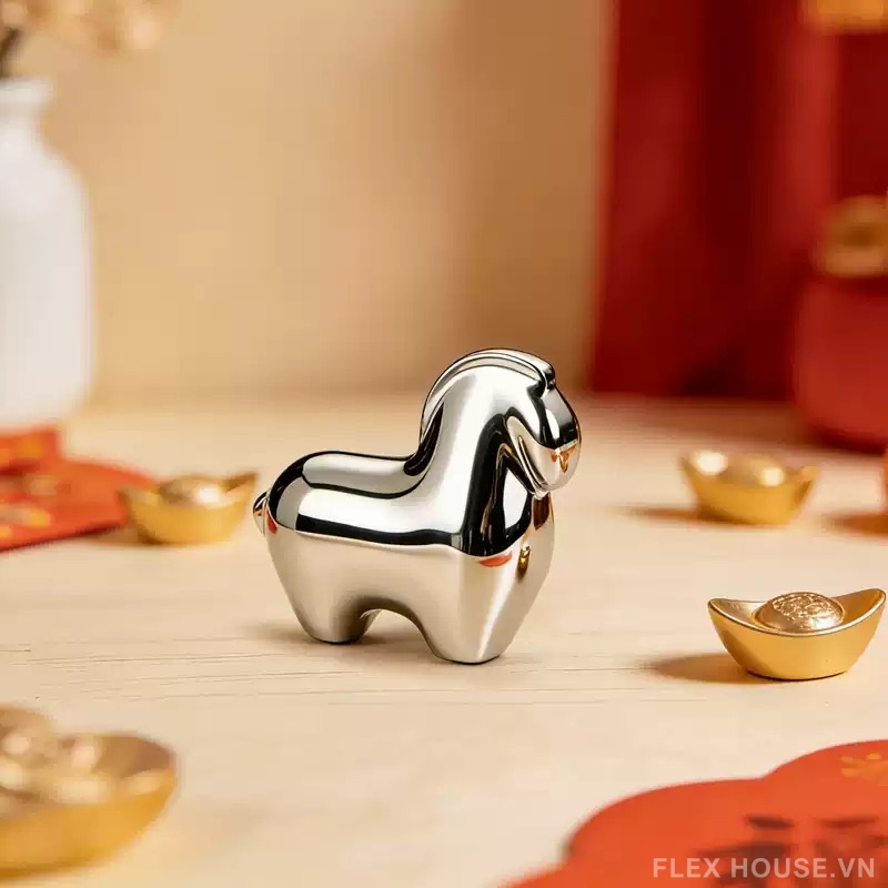 Núm tay nắm decor hình con ngựa IGE5626 1 Núm tay nắm decor hình con ngựa IGE5626 6