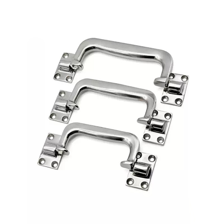 Tay kéo gập công nghiệp inox 304 có định vị A1082 1 Tay kéo gập công nghiệp inox 304 có định vị A1082 6